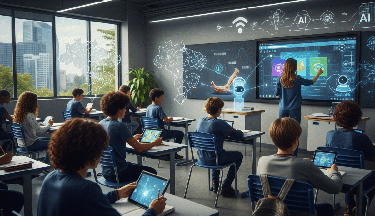 Uso da IA na Educação Brasileira Vantagens, Desafios e Perspectivas Futuras