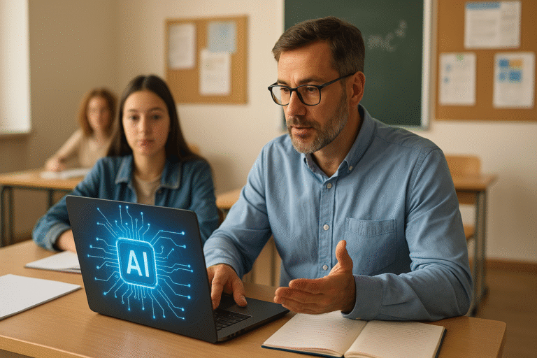 IAs auxiliando o pedagogo no processo ensino-aprendizagem