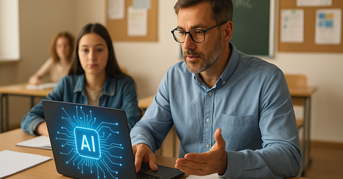 IAs auxiliando o pedagogo no processo ensino-aprendizagem