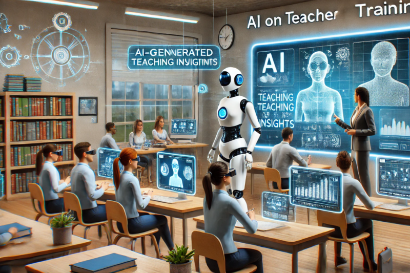 The Impact of AI on Teacher Training and Professional Development