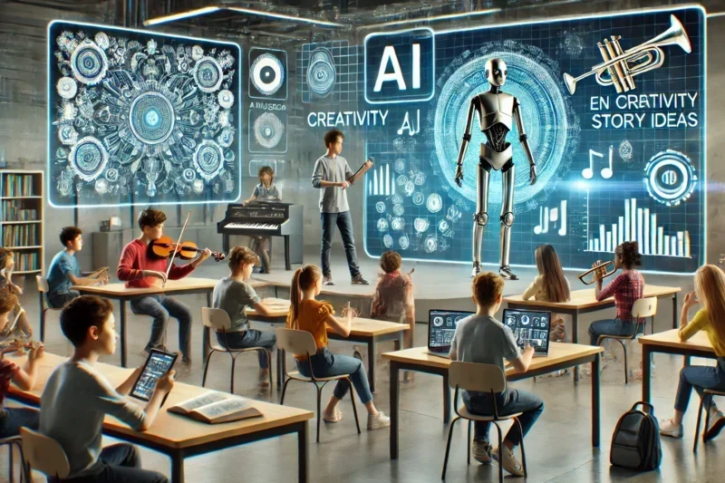 The Role of AI in Enhancing Creativity in Education