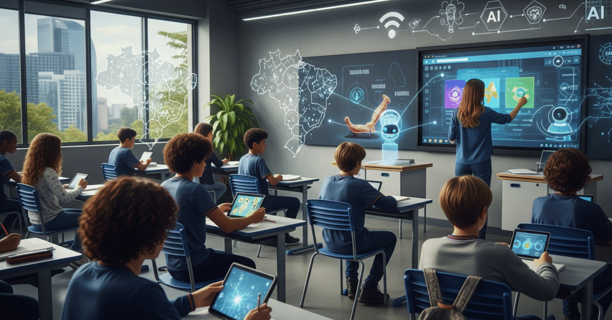 Uso da IA na Educação Brasileira Vantagens, Desafios e Perspectivas Futuras